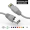 Bestlink Netware CAT6A Shielded (SSTP) Ethernet Network Booted Cable- 3ft- Gray 100853GY - alternate 1